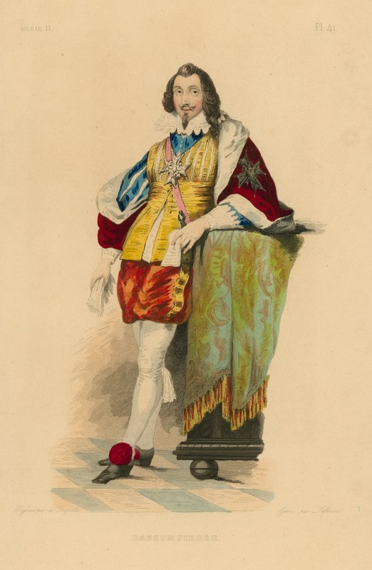Bassompierre (farget gravering) av French School
