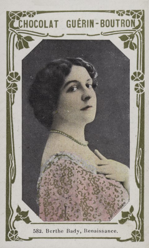 Berthe Bady, renessanse (farget bilde) av French School