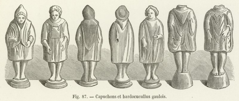 Galliske hetter og bardocucullus av French School