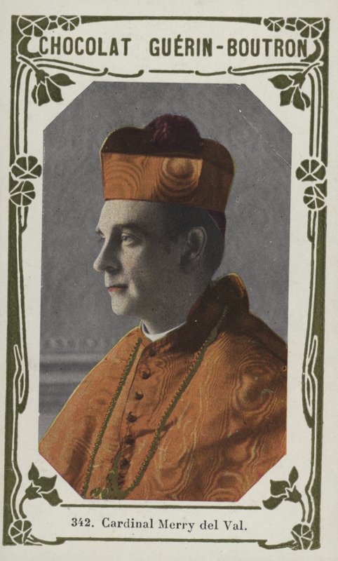 Kardinal Merry del Val (farget bilde) av French School