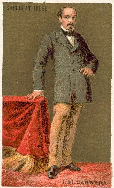 Carrera (chromolitho) av French School