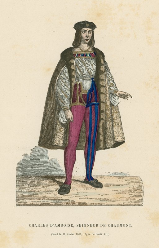 Charles II dAmboise, Lord of Chaumont av French School