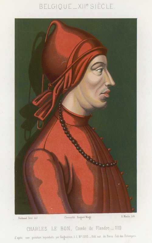 Charles I, greve av Flandern av French School