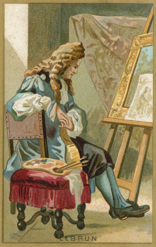 Charles Le Brun , fransk kunstner av French School