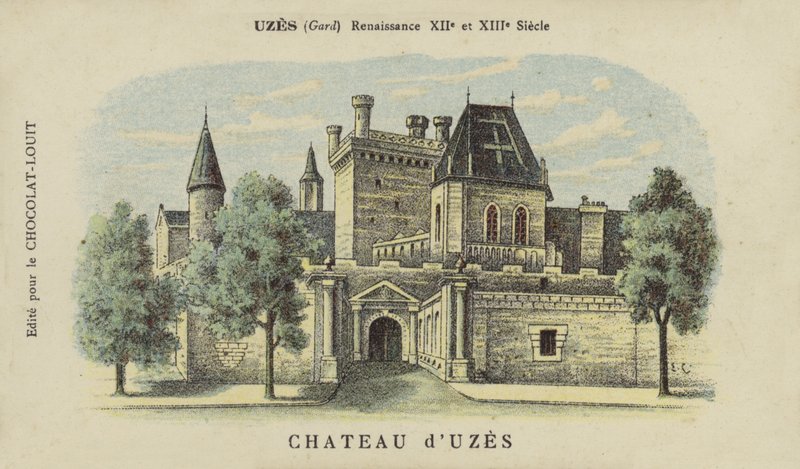 Chateau dUzes, Uzes, Gard av French School