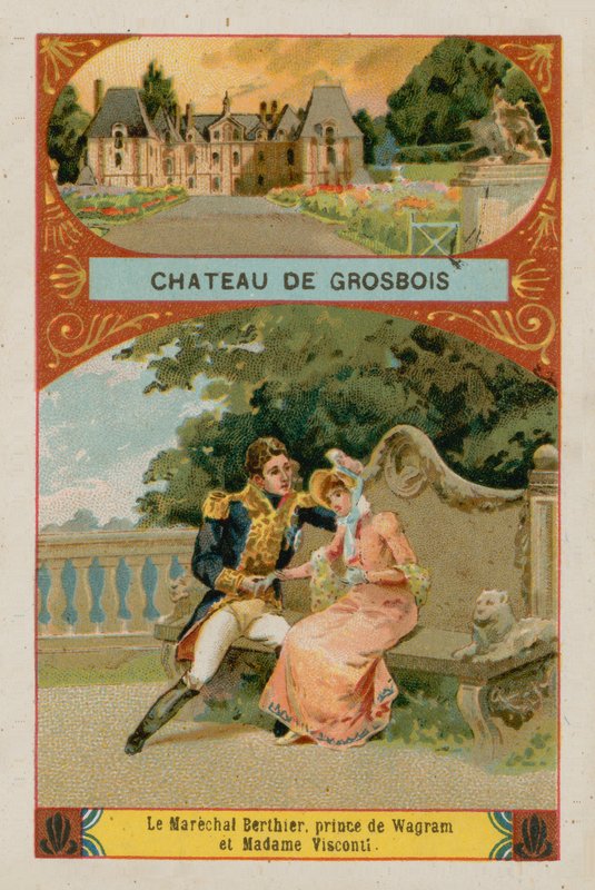 Slottet i Grosbois av French School
