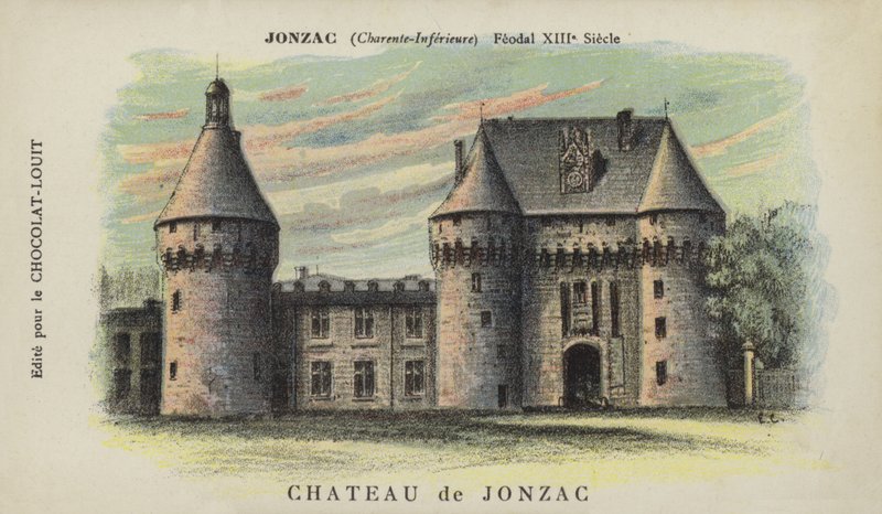 Chateau de Jonzac, Jonzac, Charente-Inferior av French School