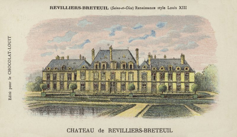 Chateau de Revilliers-Breteuil, Revilliers-Breteuil, Seine-et-Oise av French School