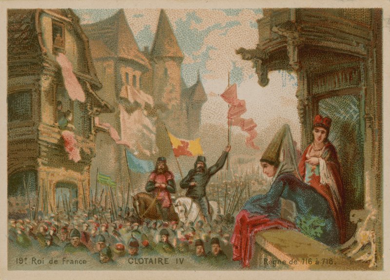 Chlothar IV av Frankrike av French School