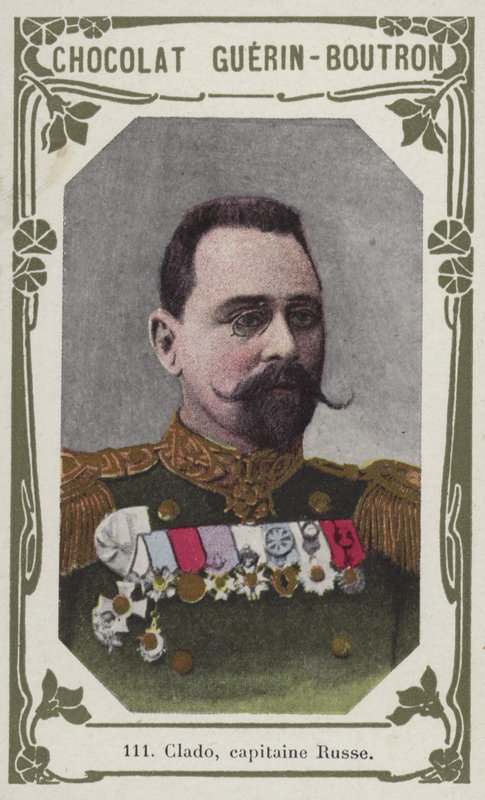 Clado, russisk kaptein (farget bilde) av French School