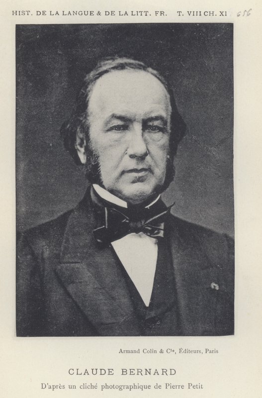 Claude Bernard (litho) av French School