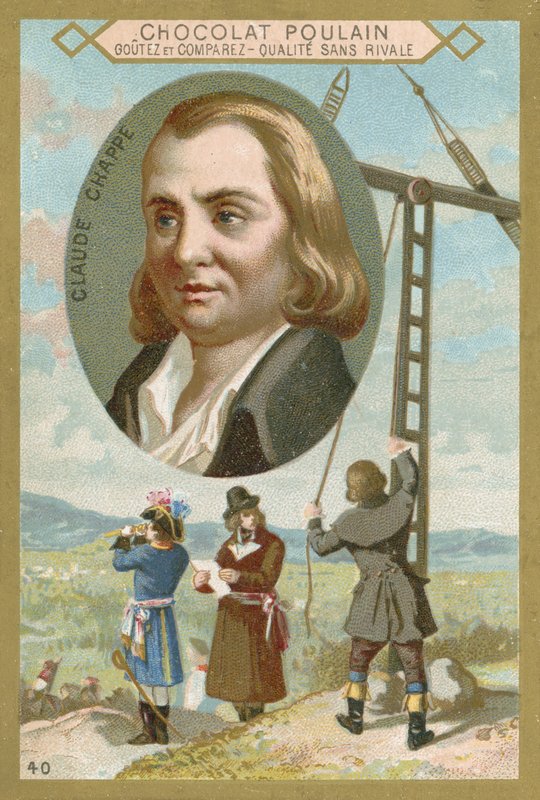 Claude Chappe, fransk oppfinner av French School