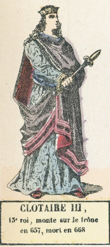 Clotaire III av French School