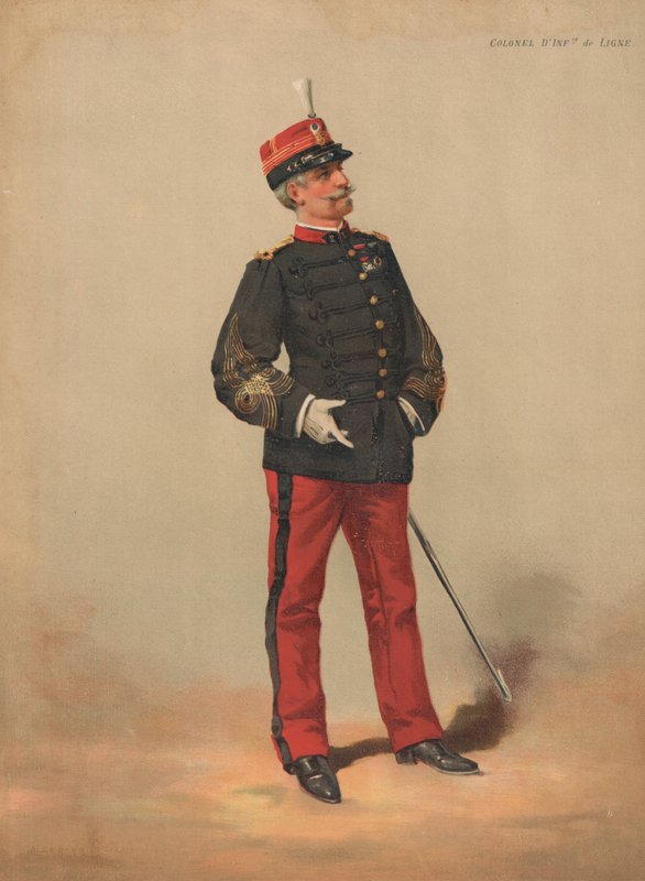 Linjeinformasjon oberst av French School
