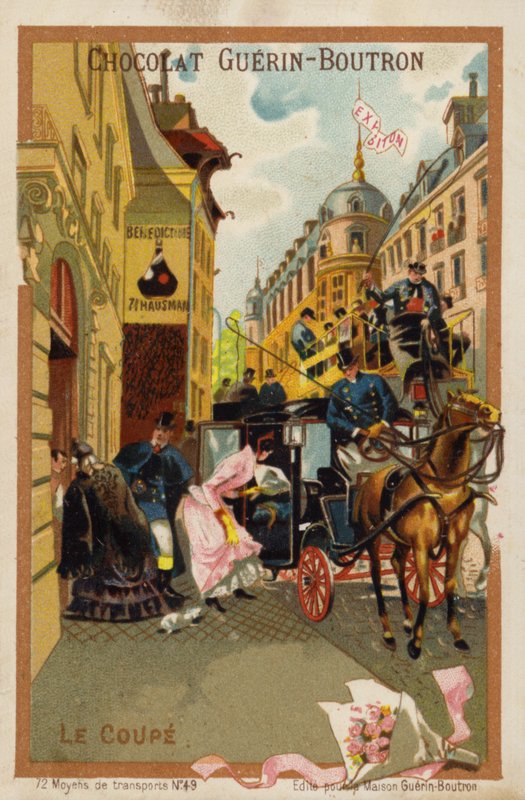 Coupe (chromolitho) av French School