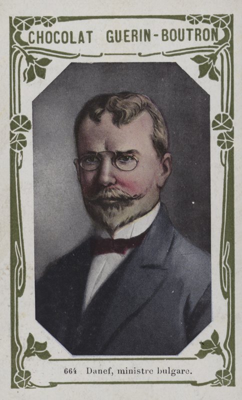 Danef, bulgarsk minister (farget bilde) av French School