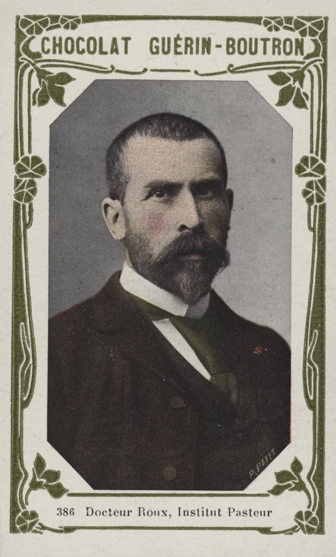 Doktor Roux, Institut Pasteur (farget bilde) av French School