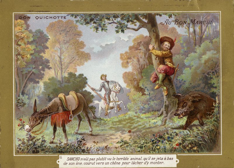 Don Quixote av French School