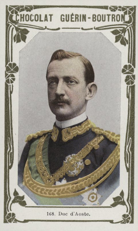 Duc dAoste (farget bilde) av French School