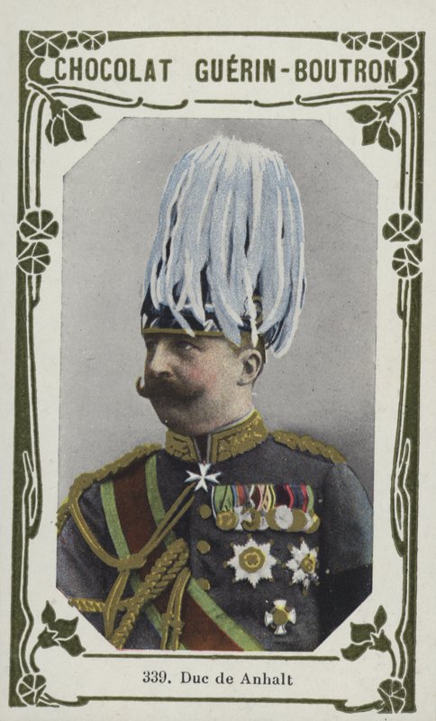 Duc de Anhalt (farget bilde) av French School