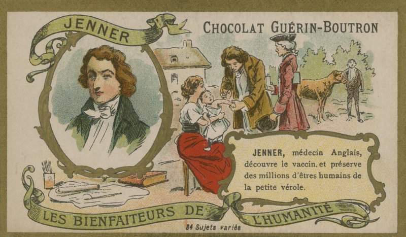 Edward Jenner, engelsk lege og vitenskapsmann av French School