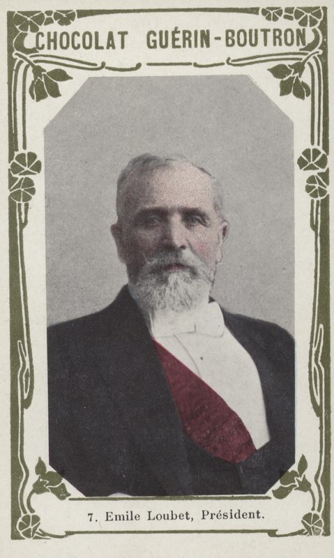 Emile Loubet, president (farget bilde) av French School