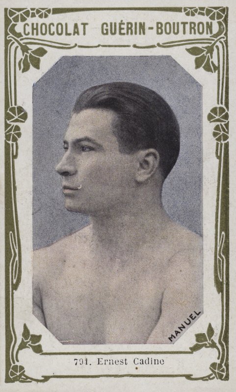 Ernest Cadine (farget bilde) av French School