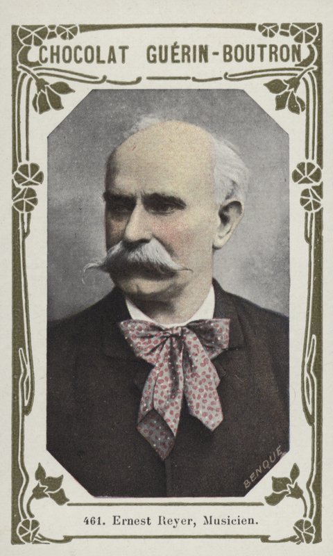 Ernest Reyer, musiker (farget bilde) av French School
