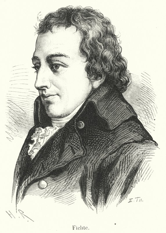 Fichte (gravering) av French School