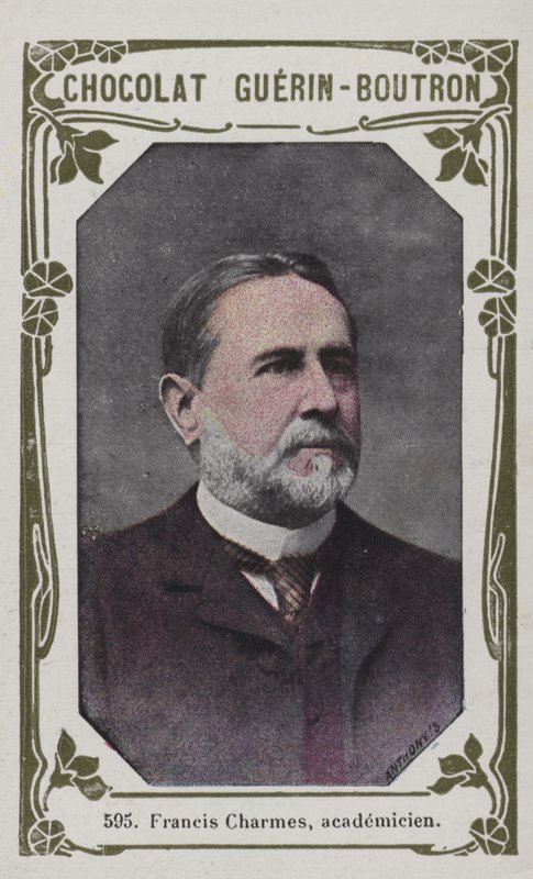 Francis Charmes, academicien (farget bilde) av French School