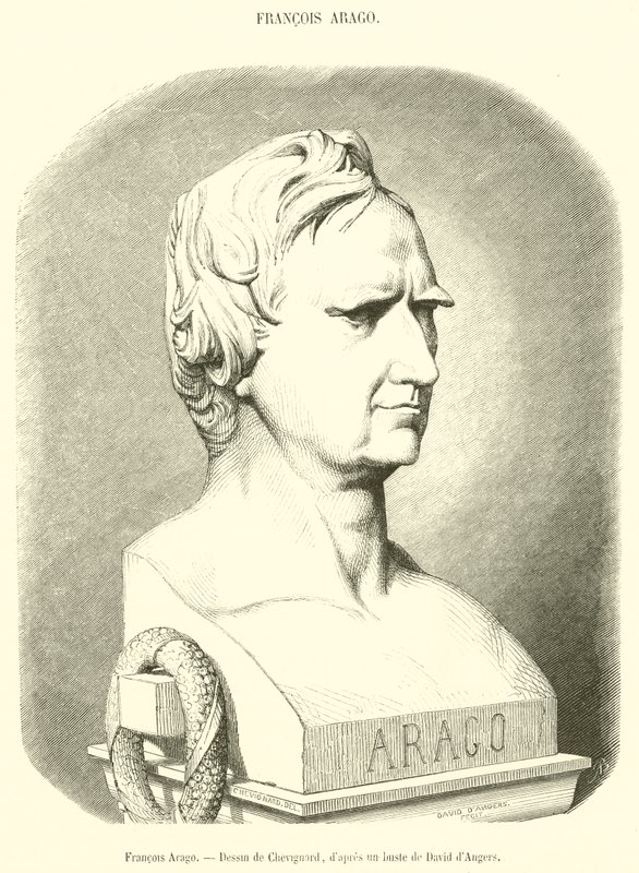 Francois Arago (gravering) av French School