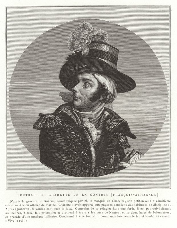Francois de Charette av French School