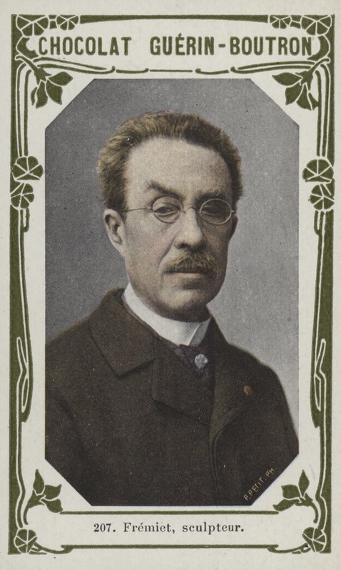 Fremiet, billedhugger (farget foto) av French School