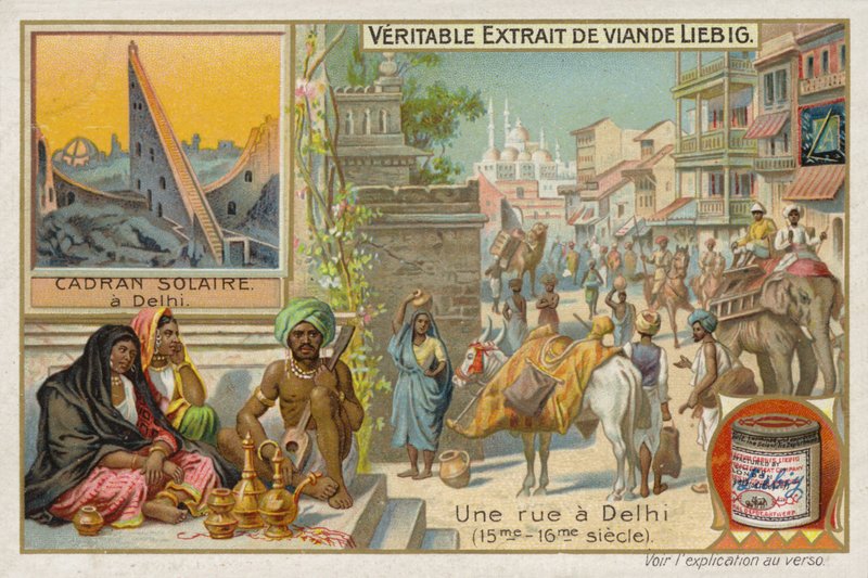 Fransk kjøttekstrakt (Bouillon), India av French School