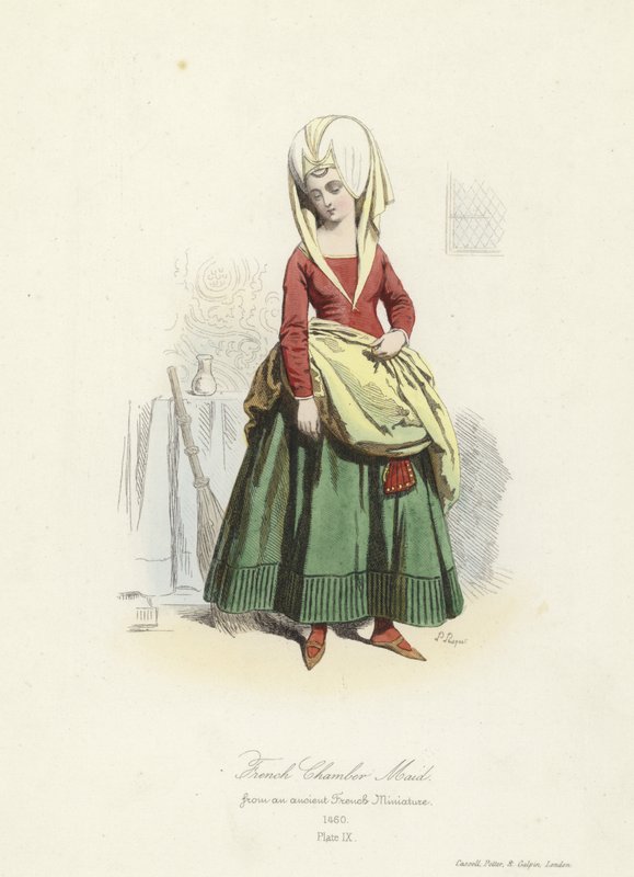Fransk kammerpike, 1400-tallet av French School