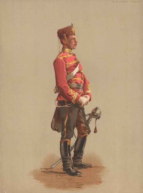 Vakthusar, korporal av French School