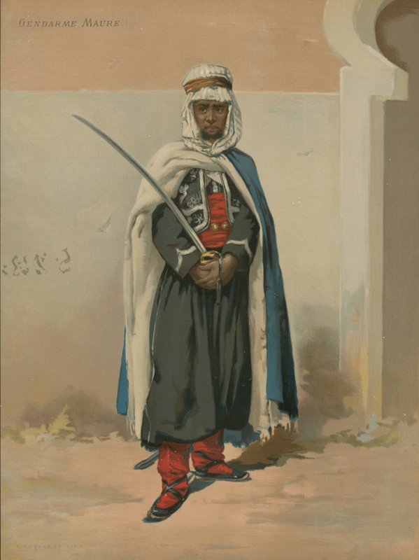maurisk konstabel av French School