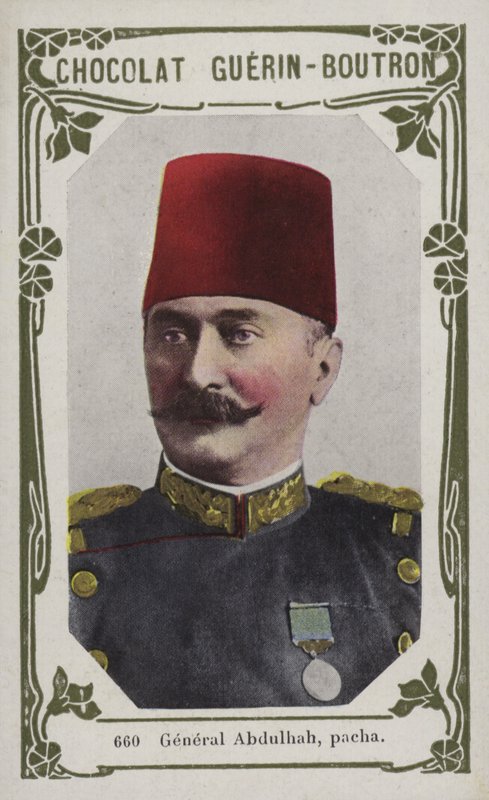 General Abdulhah, pacha (farget bilde) av French School