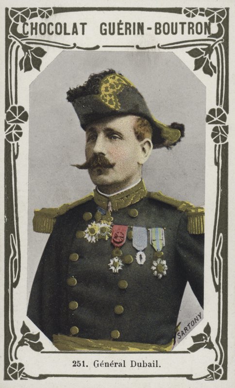 General Dubail (farget bilde) av French School