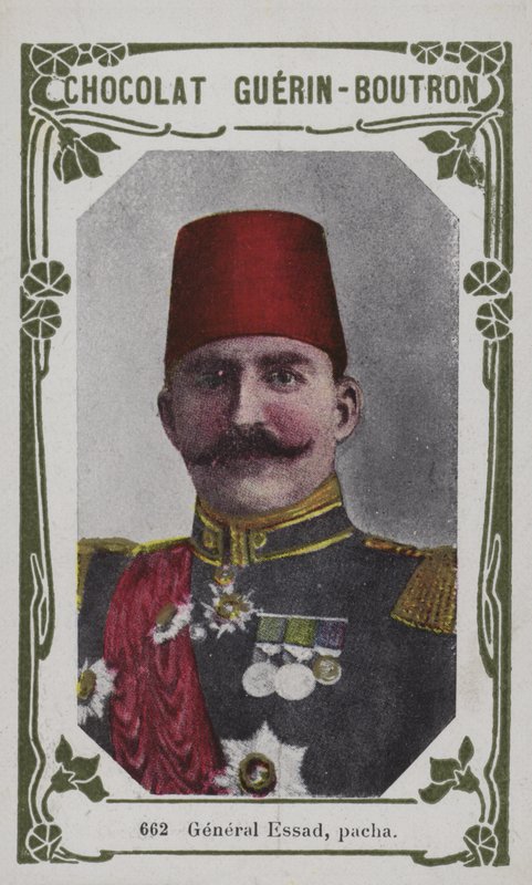 General Essad, pacha (farget bilde) av French School