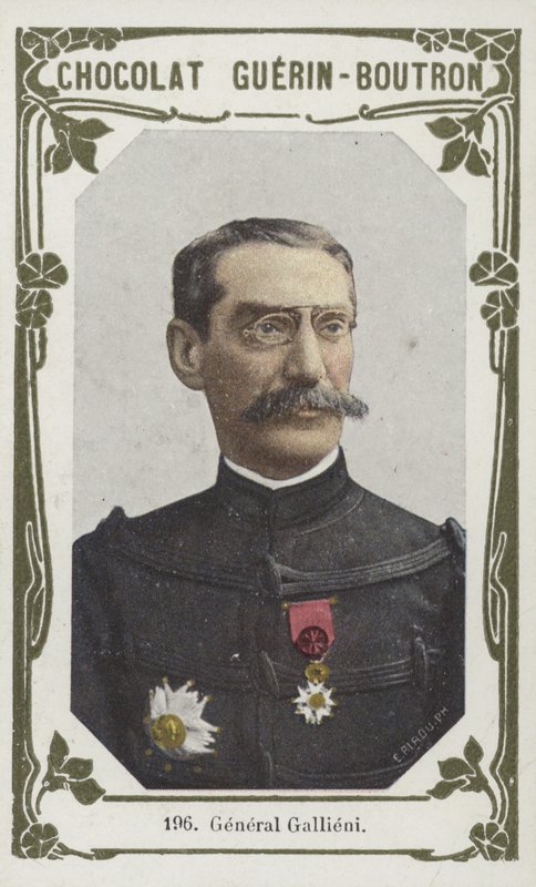General Gallieni (farget bilde) av French School