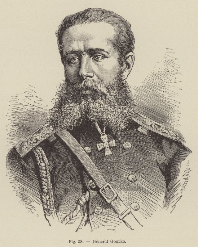 General Gourko (gravering) av French School
