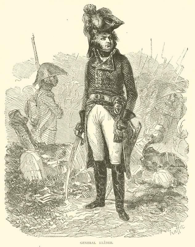 General Kleber (gravering) av French School