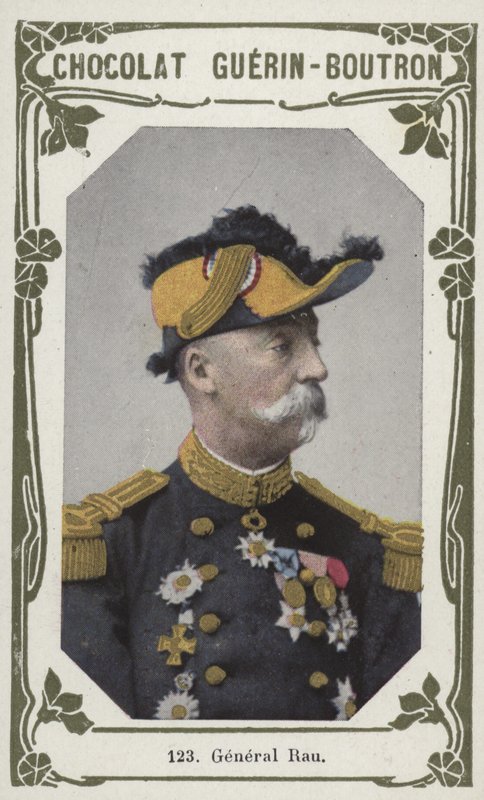 General Rau (farget bilde) av French School