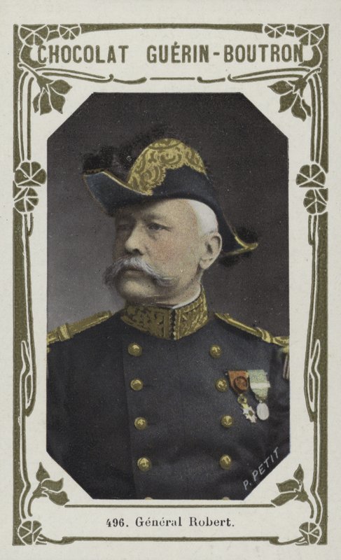 General Robert (farget bilde) av French School