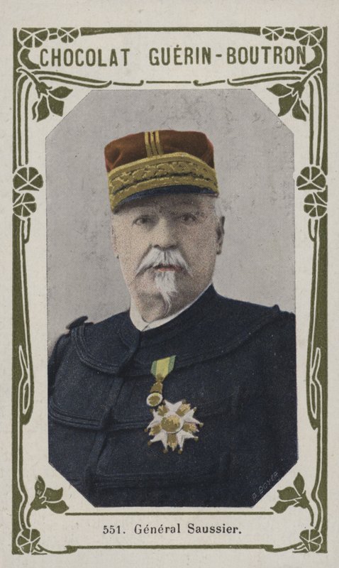 General Saussier (farget bilde) av French School