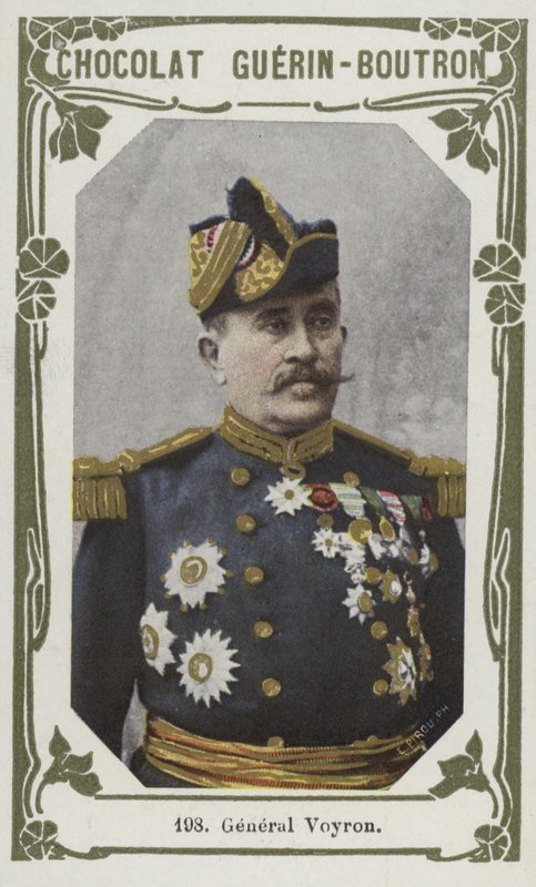 General Voyron (farget bilde) av French School