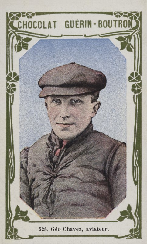 Geo Chavez, flyger (farget bilde) av French School