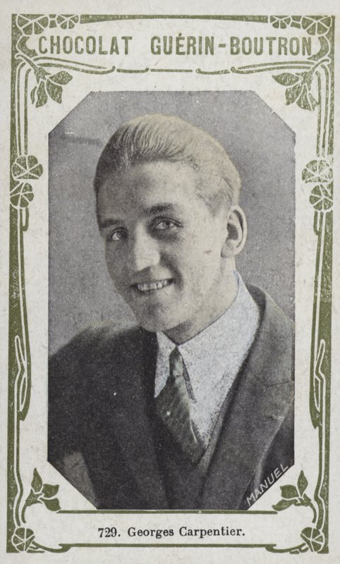 Georges Carpentier (farget bilde) av French School