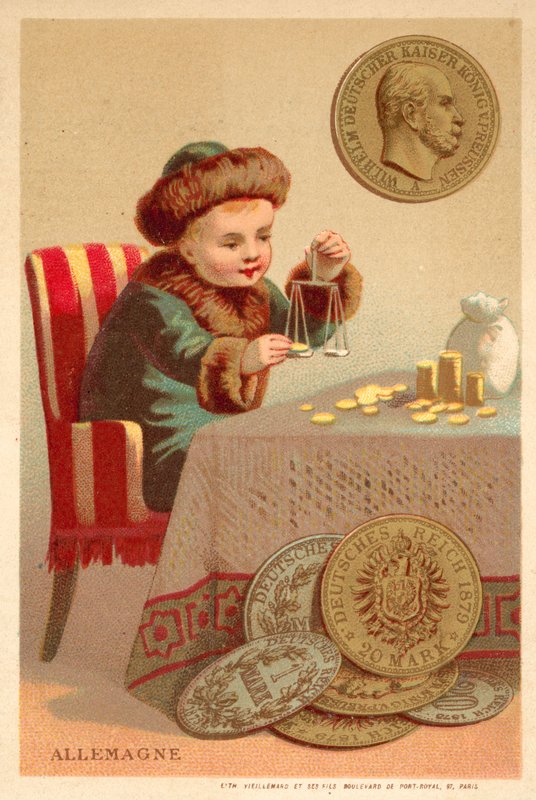 Tyskland (chromolitho) av French School